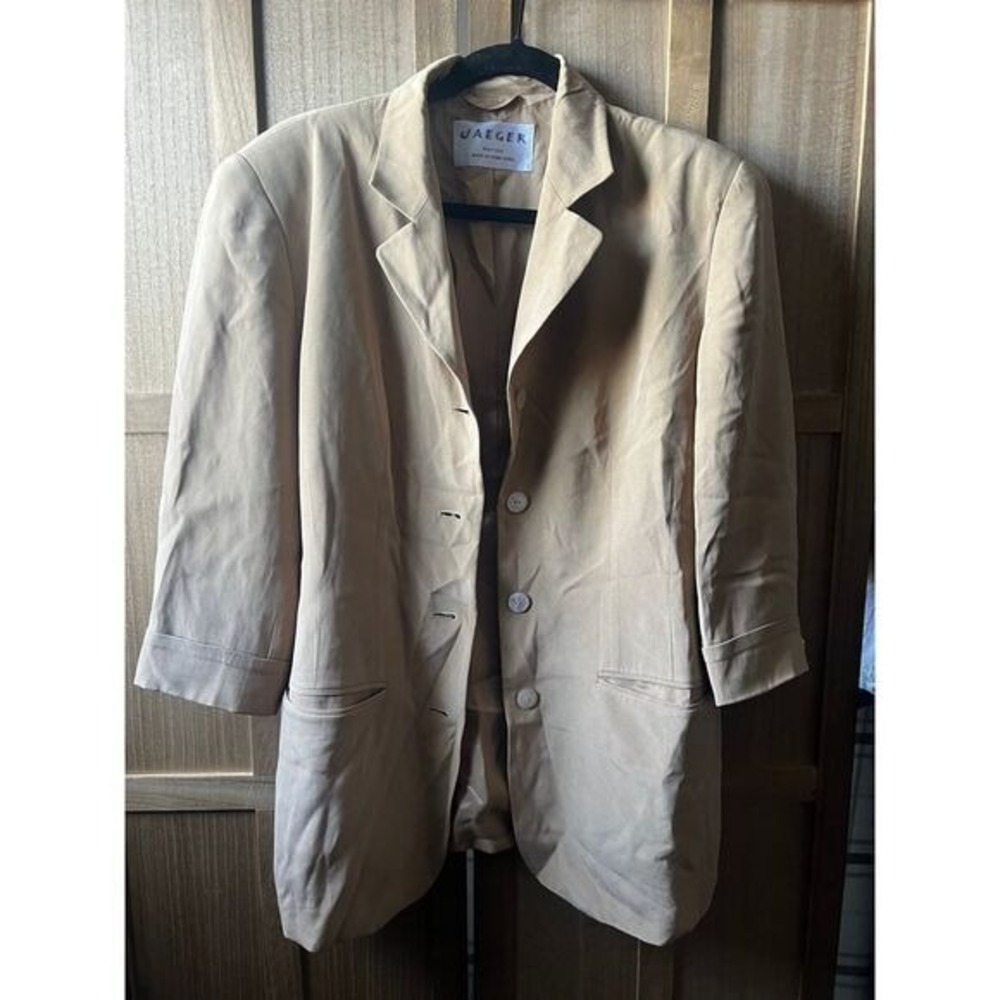 Jaeger silk blazer